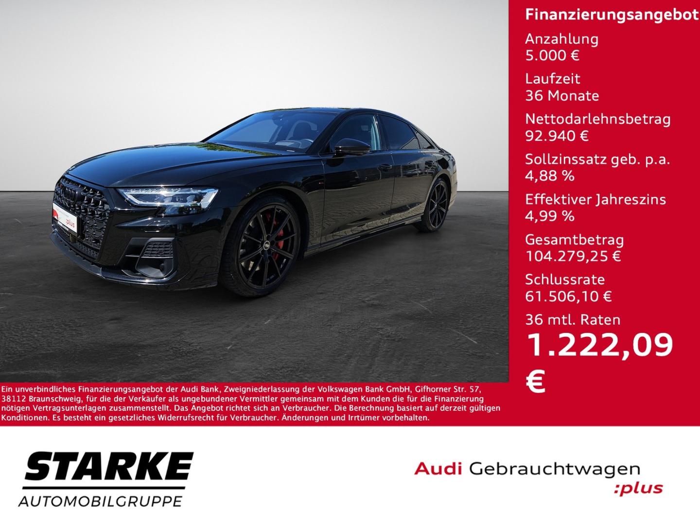 Image about Audi S8 TFSI quattro tiptronic