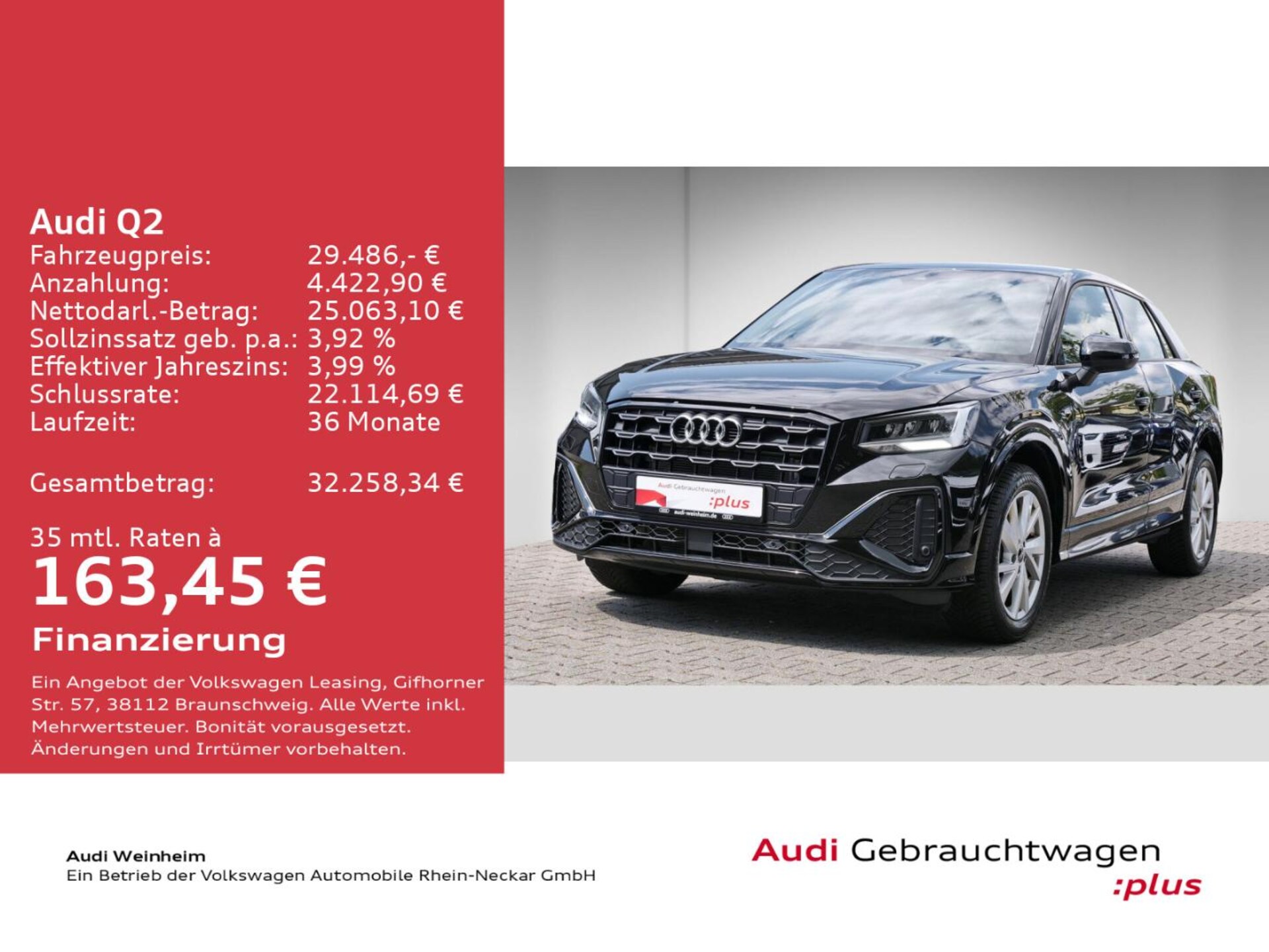 Audi Q2 S line