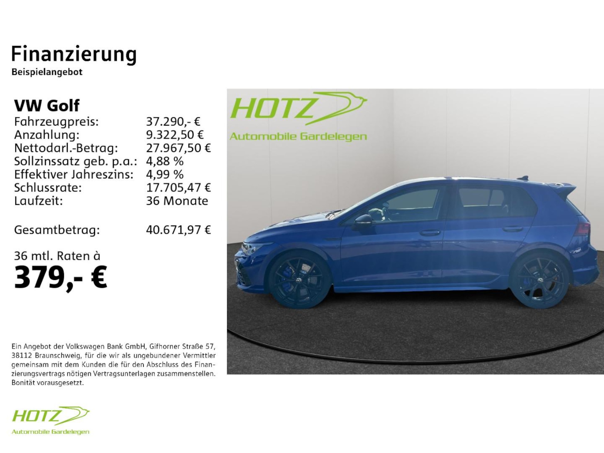 Volkswagen Golf R 20 Years