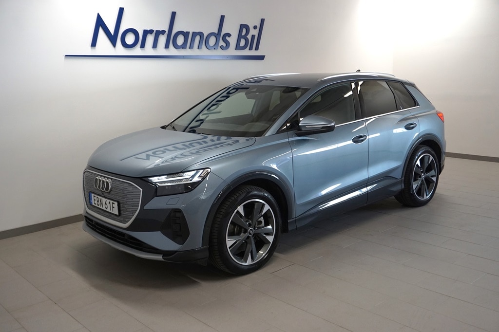 Bild som visar Audi Q4 e-tron Q4 45 e-tron quattro 195,00 kW - för mer information kontakta din Audi Partner