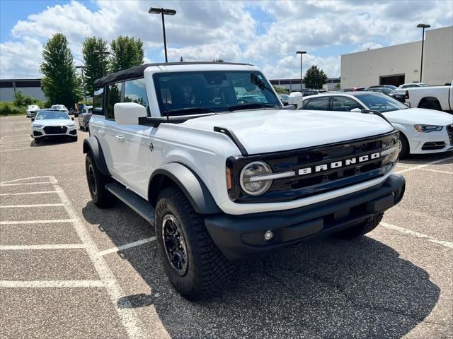 Used 2023 Ford Bronco 4-Door Outer Banks with VIN 1FMEE5BP1PLA98541 for sale in Maplewood, Minnesota