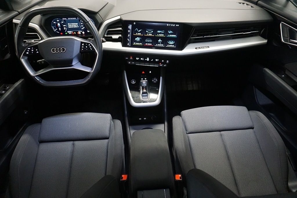 Bild som visar Audi Q4 e-tron Q4 45 e-tron quattro 195,00 kW - för mer information kontakta din Audi Partner