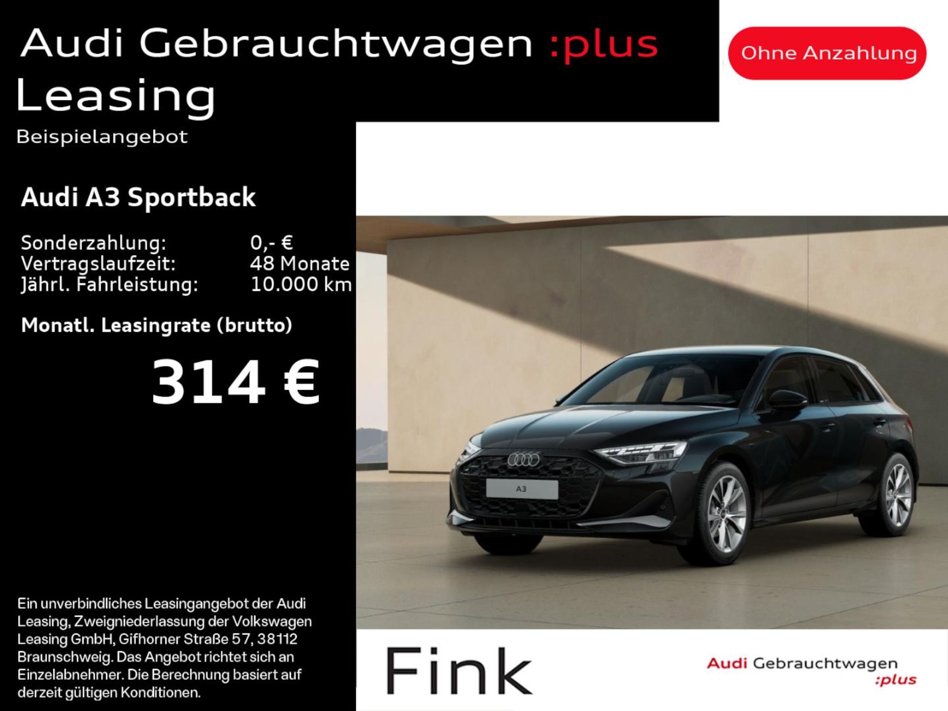 Audi A3 Sportback Advanced
