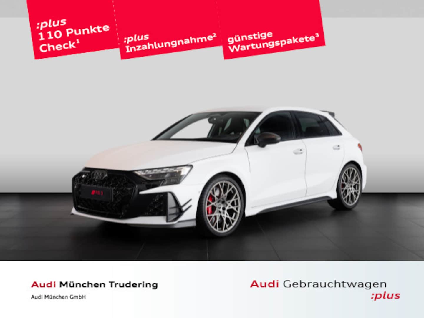 Bild über Audi RS 3 Sportback TFSI quattro 294 kW S tronic - für weitere Informationen kontaktieren Sie den Audi Partner