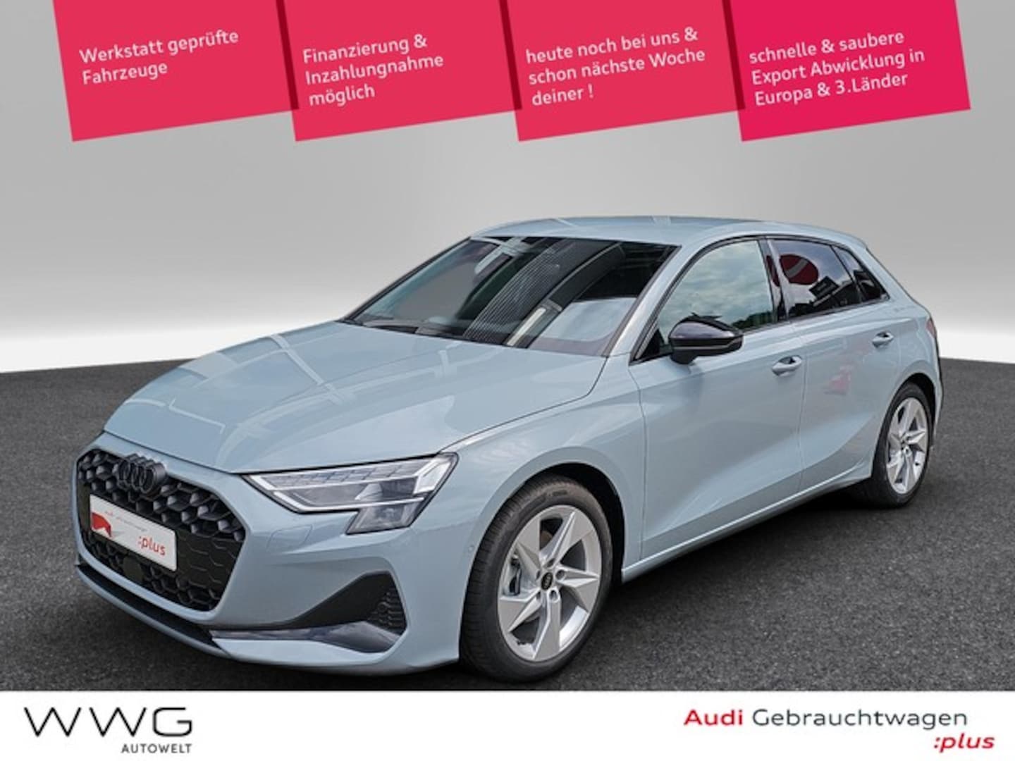 Bild über Audi A3 Sportback TFSI 110 kW S tronic - für weitere Informationen kontaktieren Sie den Audi Partner
