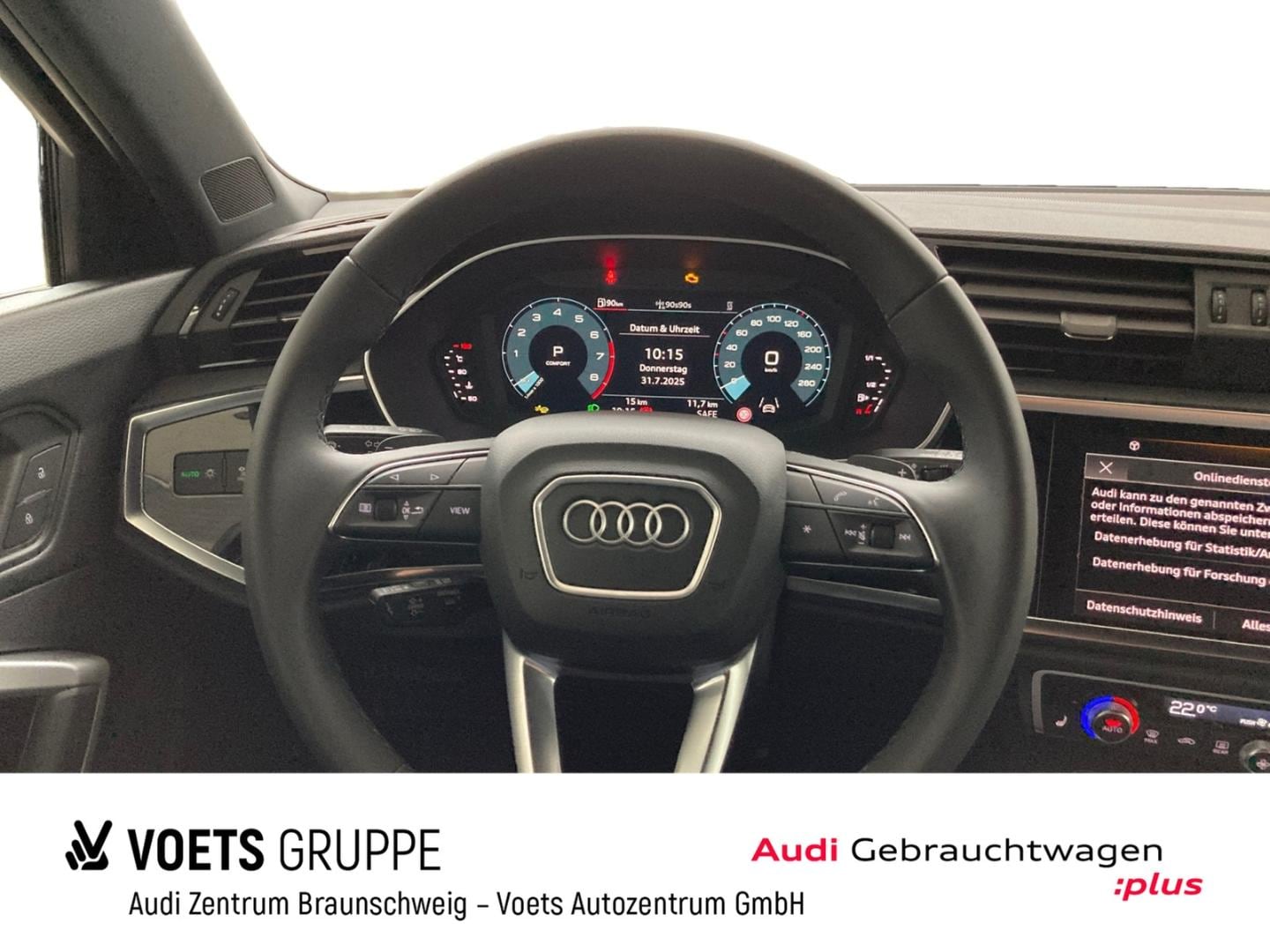Bild über Audi Q3 Sportback S line 35 TFSI S tronic - für weitere Informationen kontaktieren Sie den Audi Partner