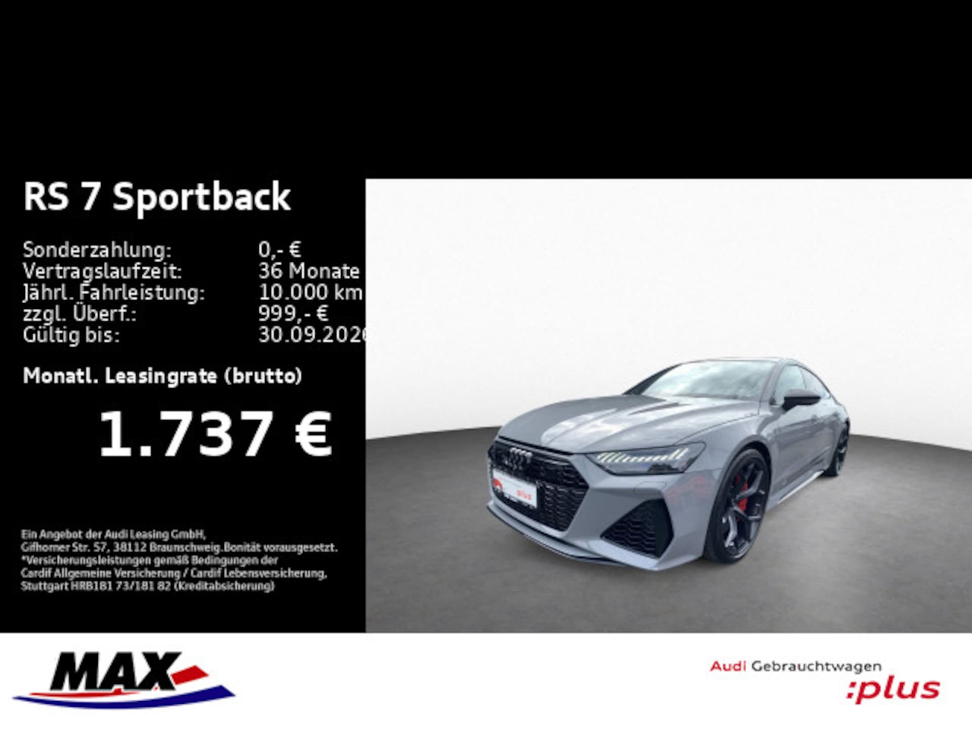 Audi RS 7 Sportback performance