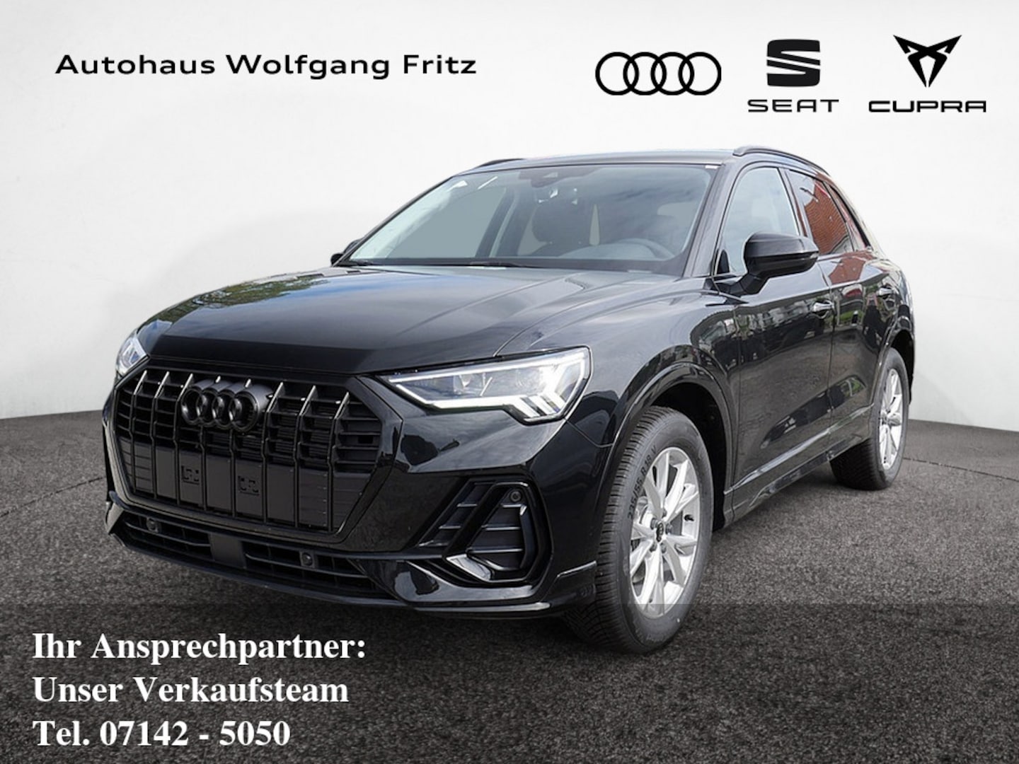 Bild über Audi Q3 TFSI 110 kW S tronic - für weitere Informationen kontaktieren Sie den Audi Partner