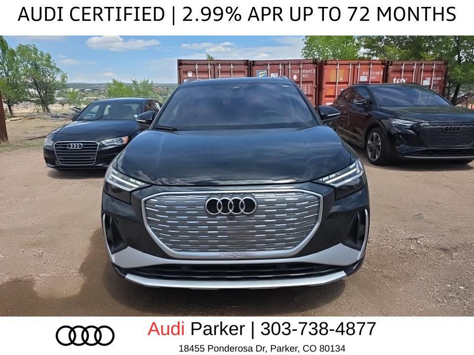 Used 2024 Audi Q4 e-tron Prestige with VIN WA1MUBFZ7RP055454 for sale in Parker, CO