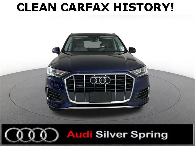 Used 2021 Audi Q7 Premium with VIN WA1AJAF72MD031285 for sale in Silver Spring, MD