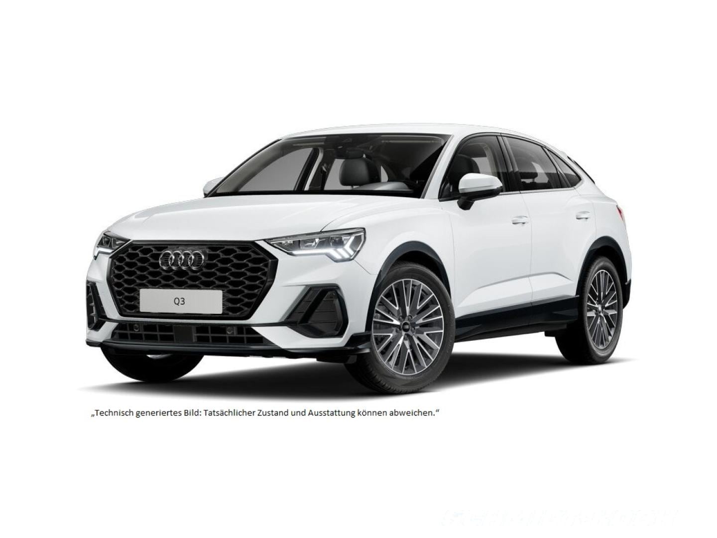 Bild über Audi Q3 Sportback TFSI 110 kW S tronic - für weitere Informationen kontaktieren Sie den Audi Partner