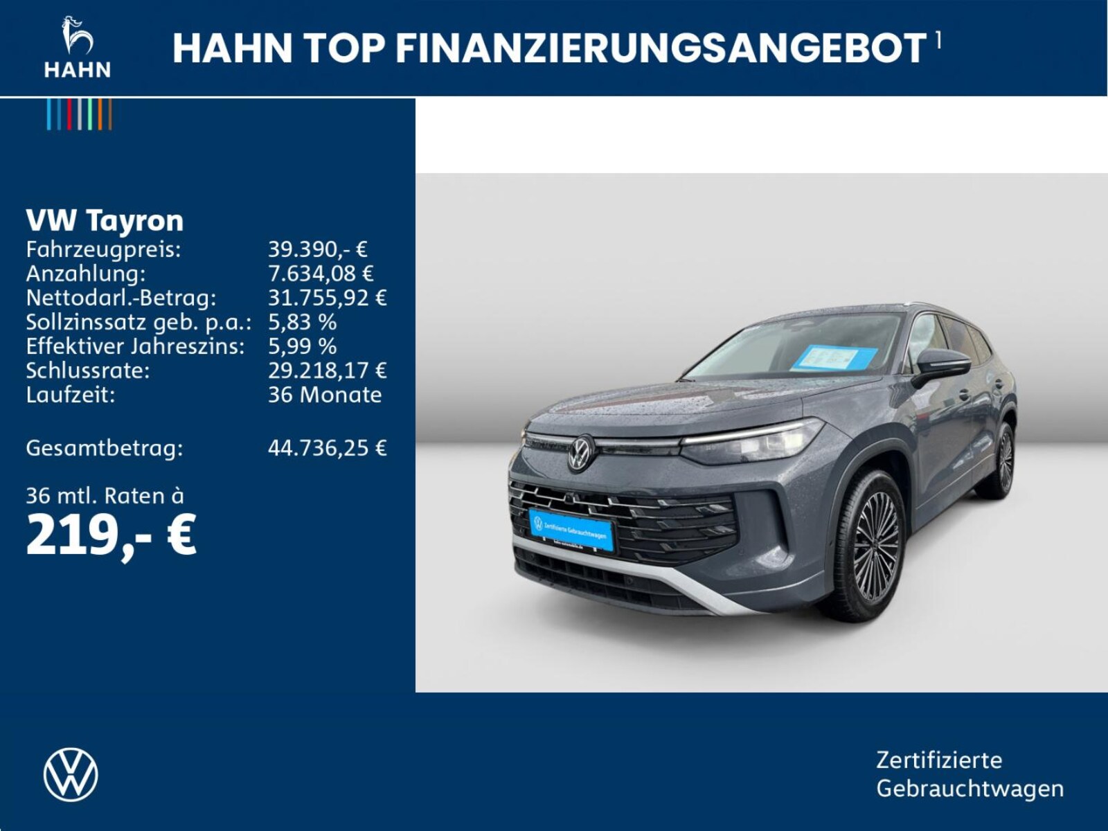 Volkswagen Tayron – Bild 2