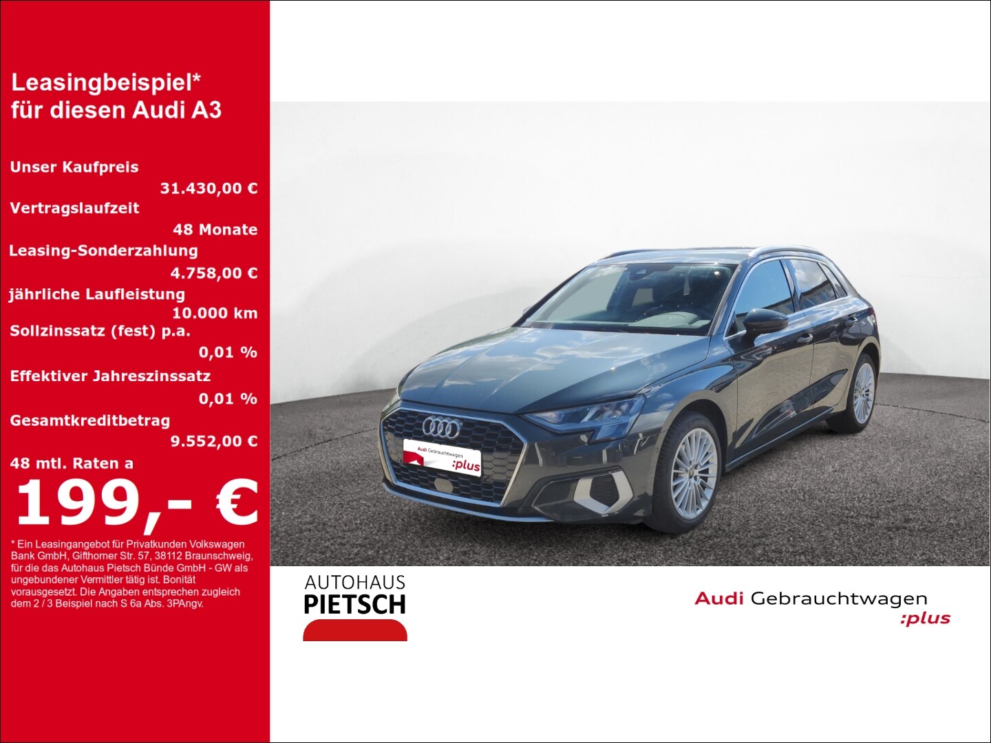 Image about Audi A3 Sportback advanced 35 TFSI S tronic