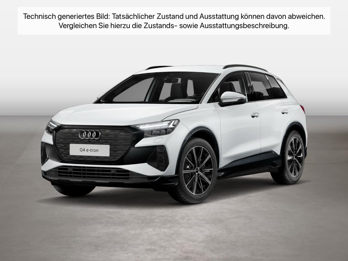 Bild über Audi Q4 e-tron 45 e-tron - für weitere Informationen kontaktieren Sie den Audi Partner