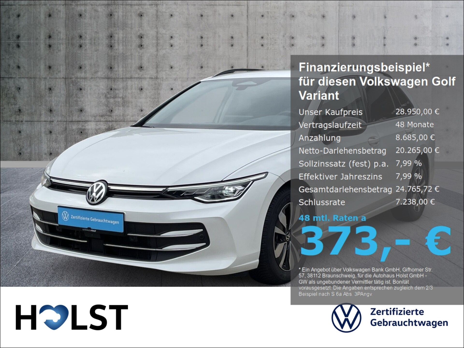 Volkswagen Golf Variant Goal