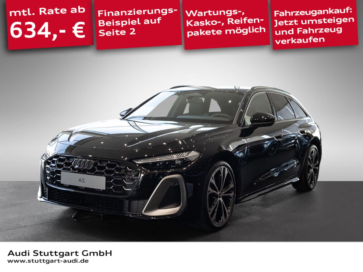 Bild über Audi A5 Avant TDI quattro 150 kW S tronic - für weitere Informationen kontaktieren Sie den Audi Partner