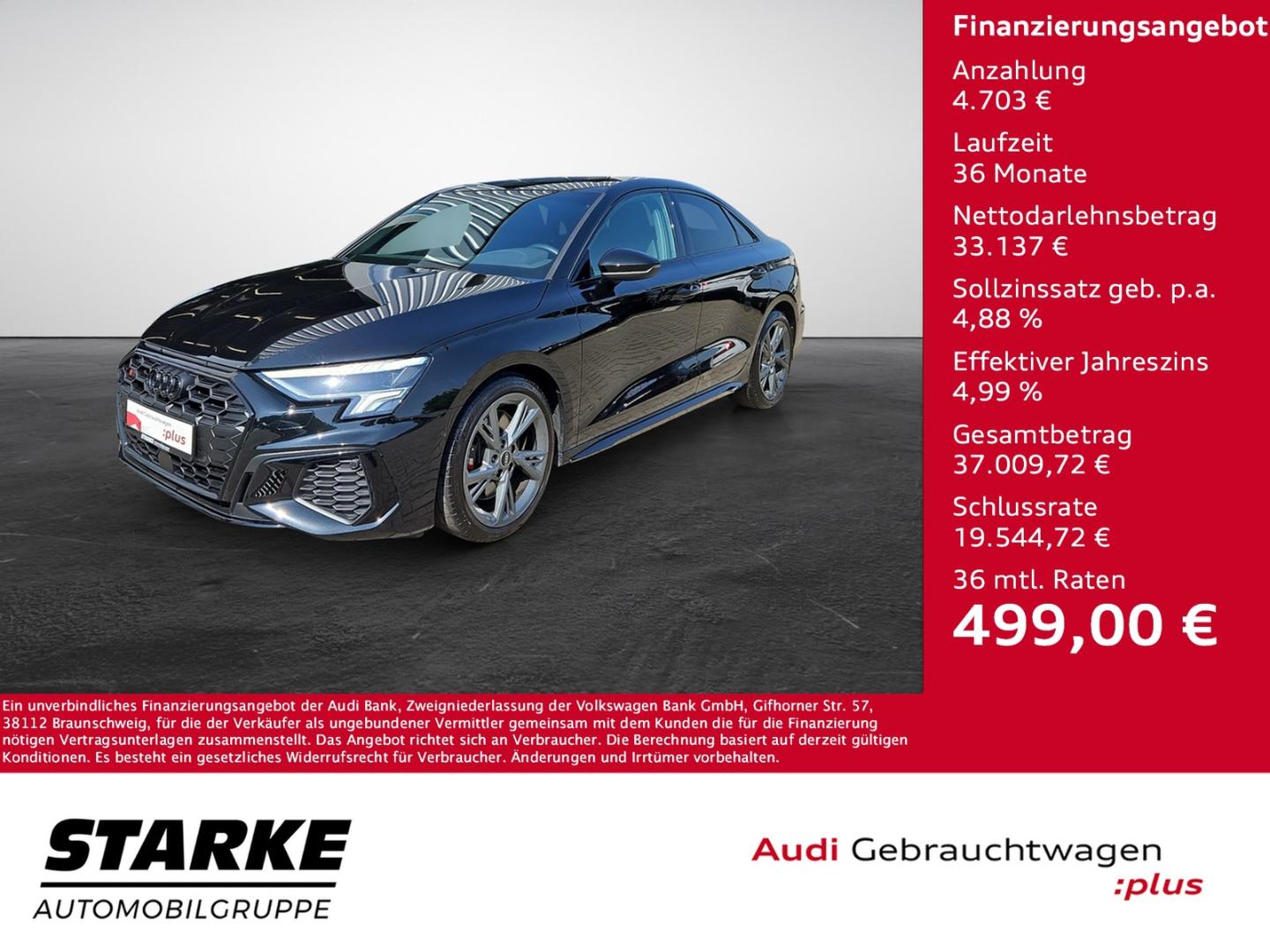 Image about Audi S3 Limousine TFSI quattro S tronic