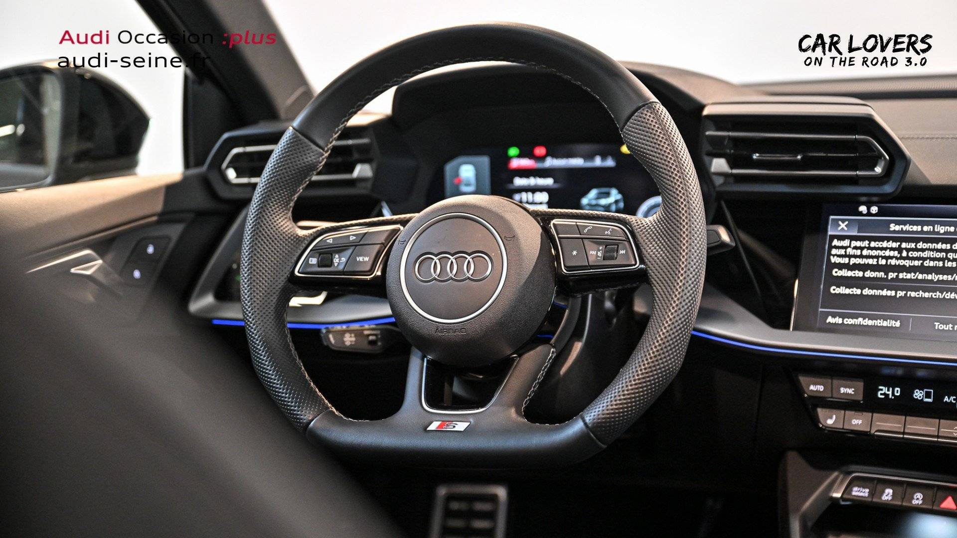 Image about Audi A3 Berline S line 35 TFSI Hybride 110 kW (150 ch) S tronic