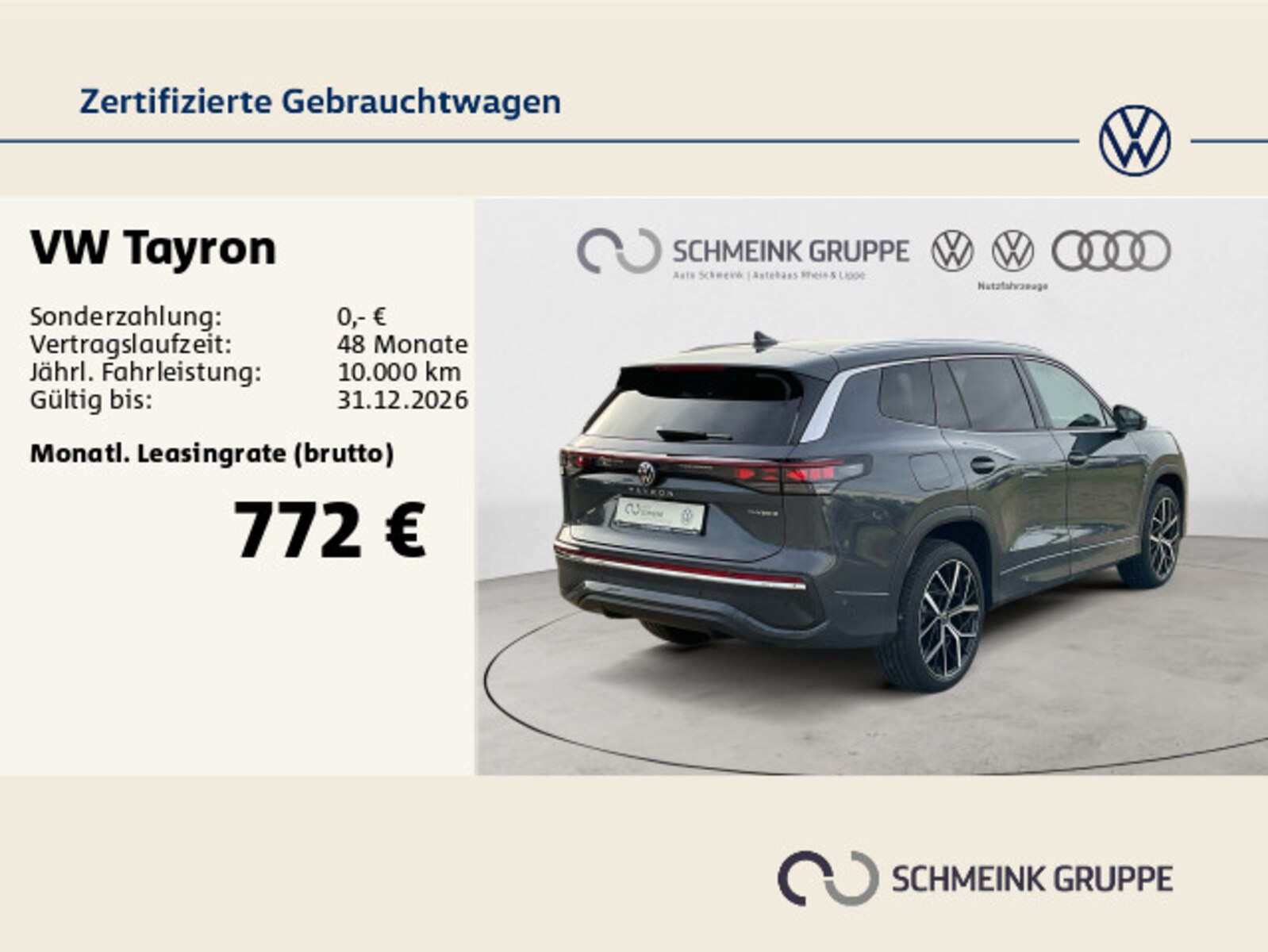 Volkswagen Tayron – Bild 6