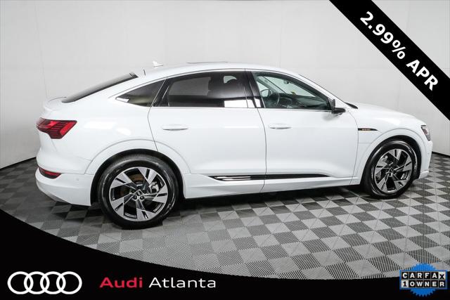 Used 2022 Audi e-tron Sportback Prestige with VIN WA13AAGE4NB025846 for sale in Atlanta, GA