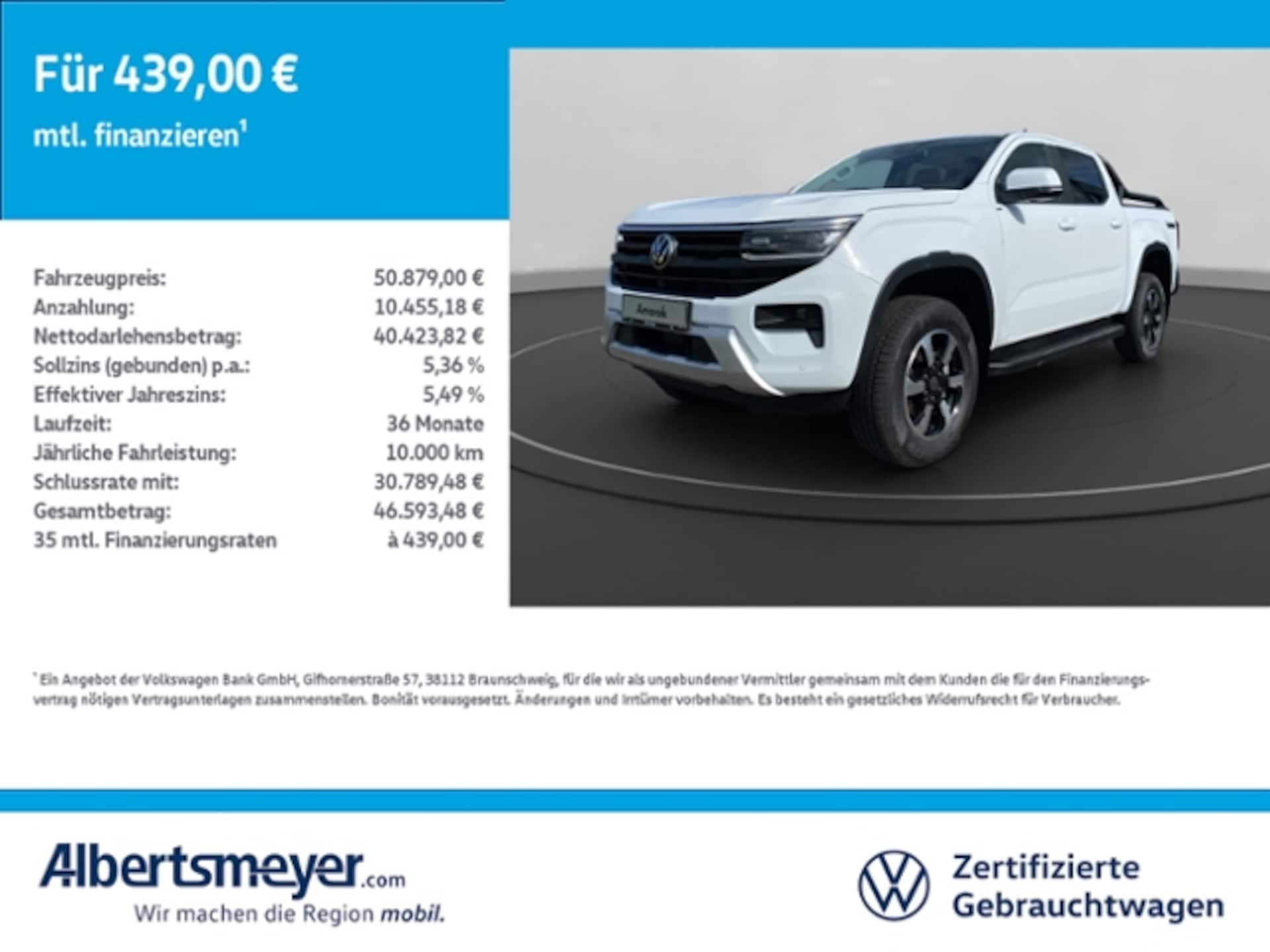 Volkswagen Amarok DoubleCab Life