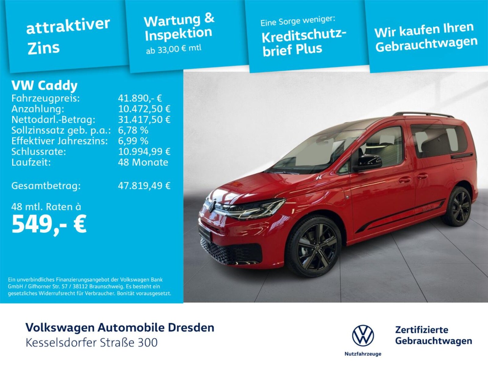 Volkswagen Caddy – Bild 2