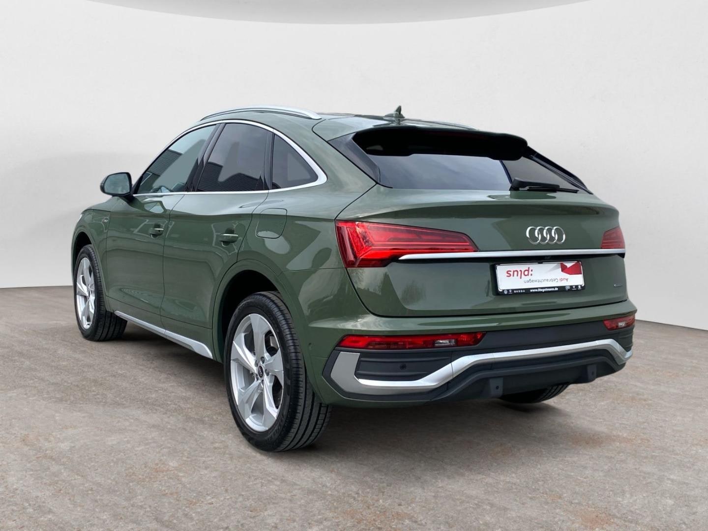 Bild über Audi Q5 Sportback TFSI e S line business 50 TFSI e quattro S tronic - für weitere Informationen kontaktieren Sie den Audi Partner
