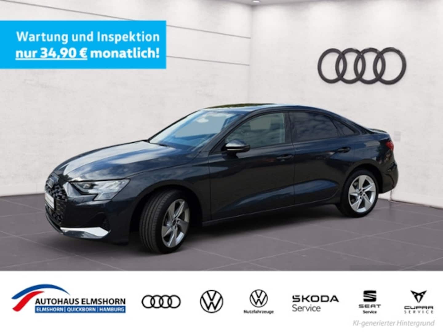 Bild über Audi A3 Limousine advanced 35 TFSI S tronic - für weitere Informationen kontaktieren Sie den Audi Partner