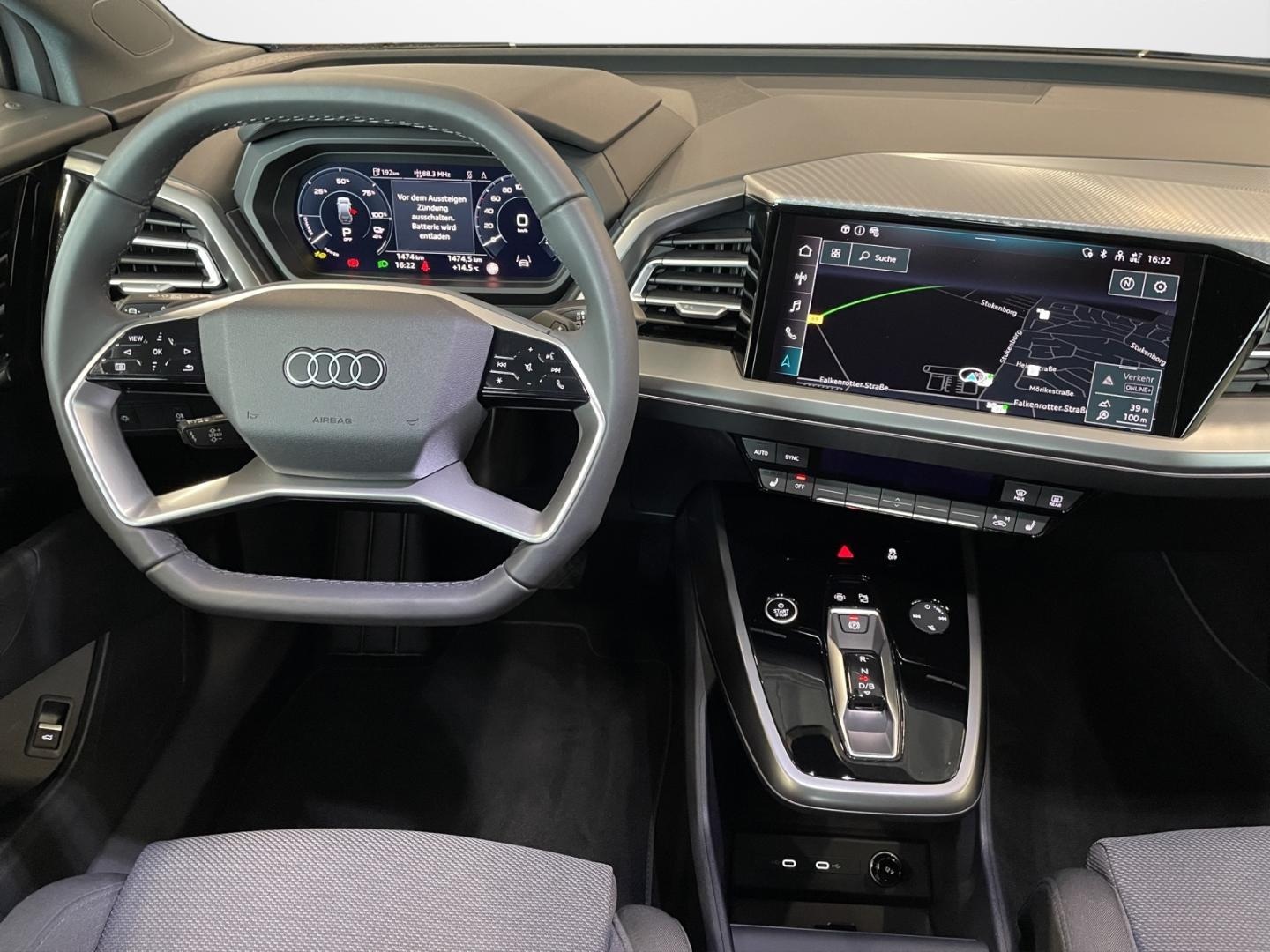Bild über Audi Q4 e-tron 40 e-tron - für weitere Informationen kontaktieren Sie den Audi Partner