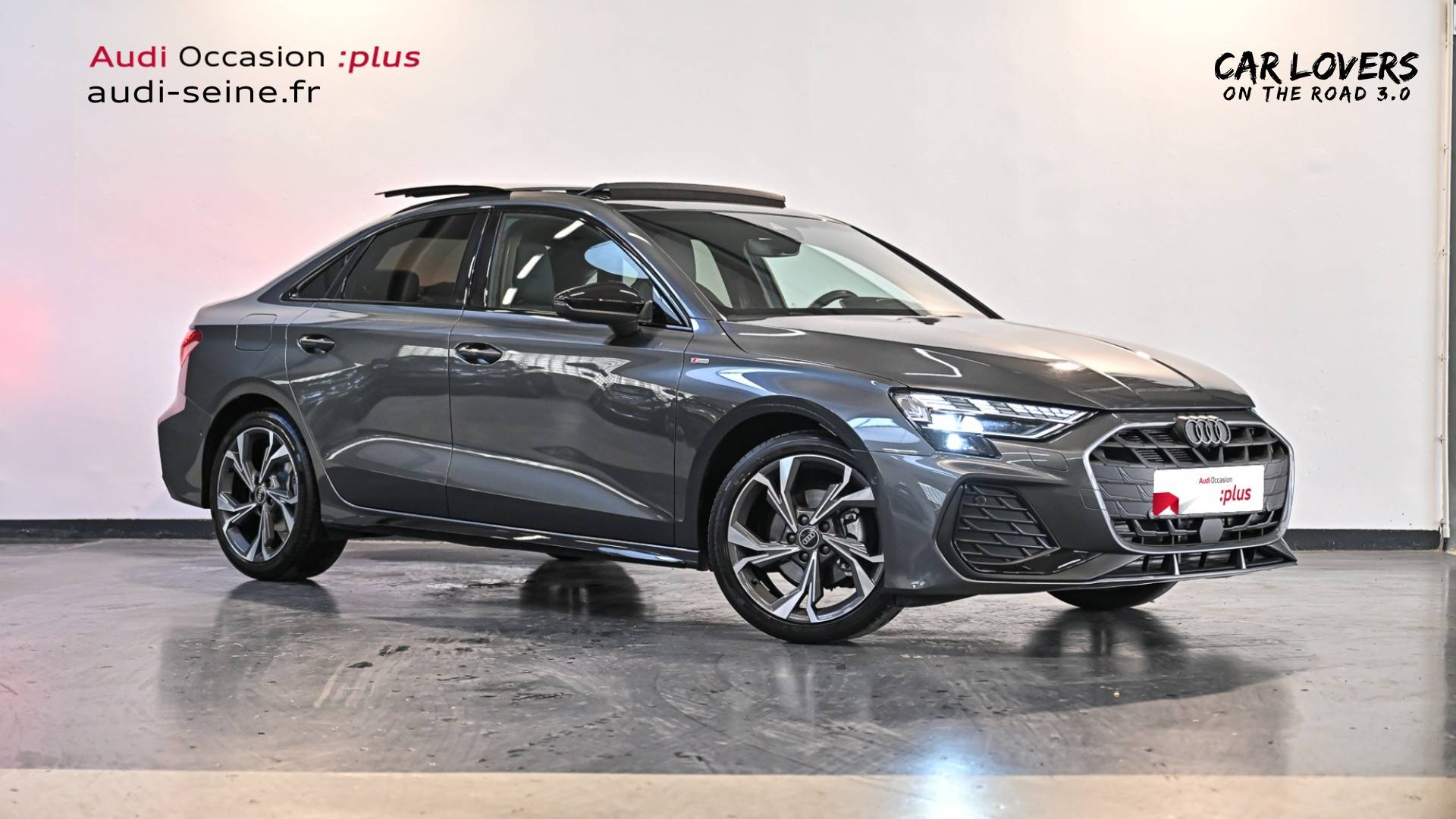 Image about Audi A3 Berline S line 35 TFSI Hybride 110 kW (150 ch) S tronic