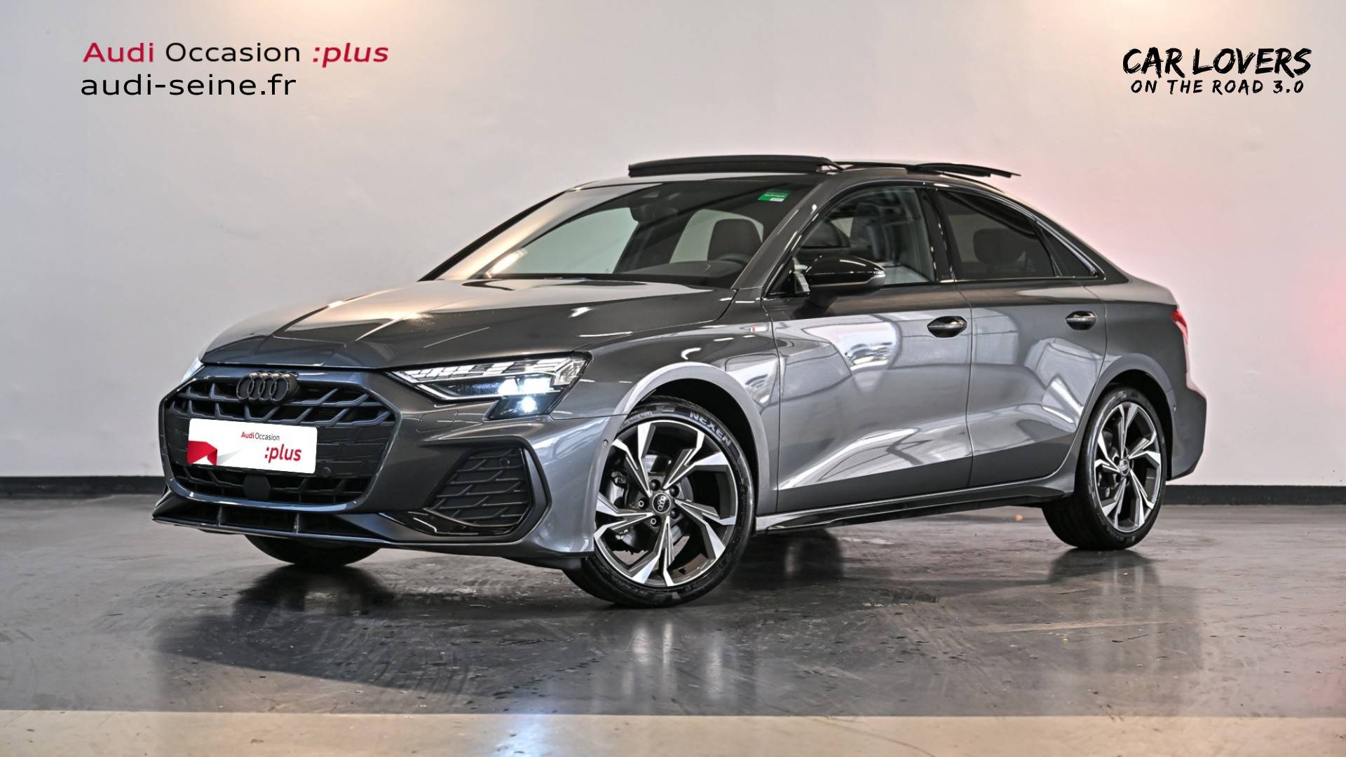 Image about Audi A3 Berline S line 35 TFSI Hybride 110 kW (150 ch) S tronic