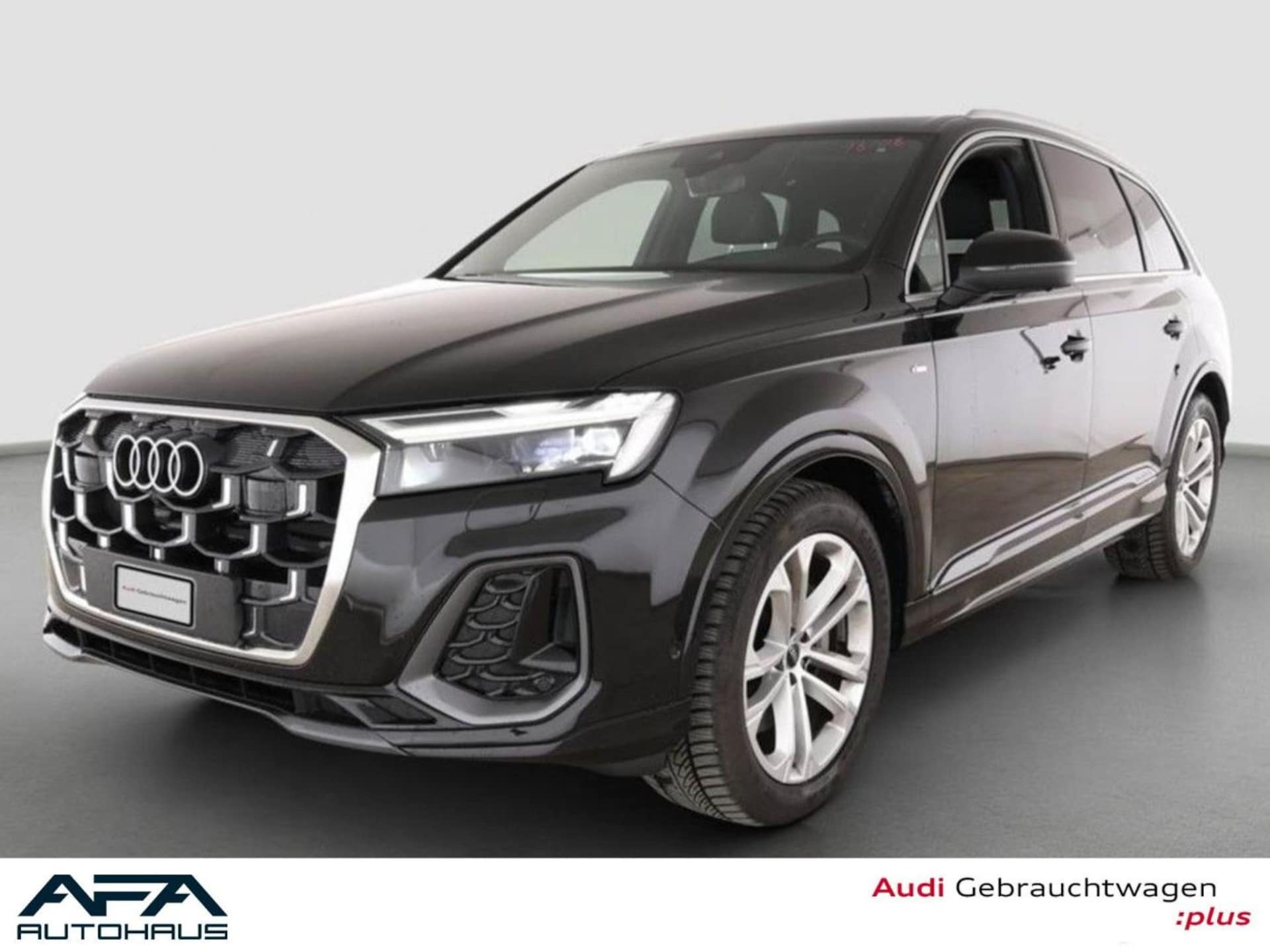 Audi Q7 SUV — Audi Q7 SUV S line TDI quattro 210 kW tiptronic Q7 TDI qu. tiptr. S Line*Luft*AHK*Pano*Matrix