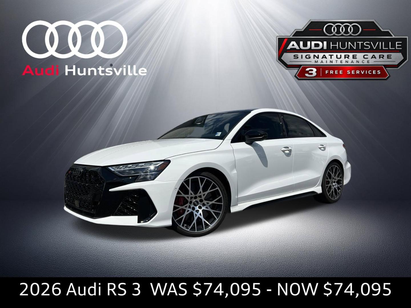 2026 Audi RS3 Sedan