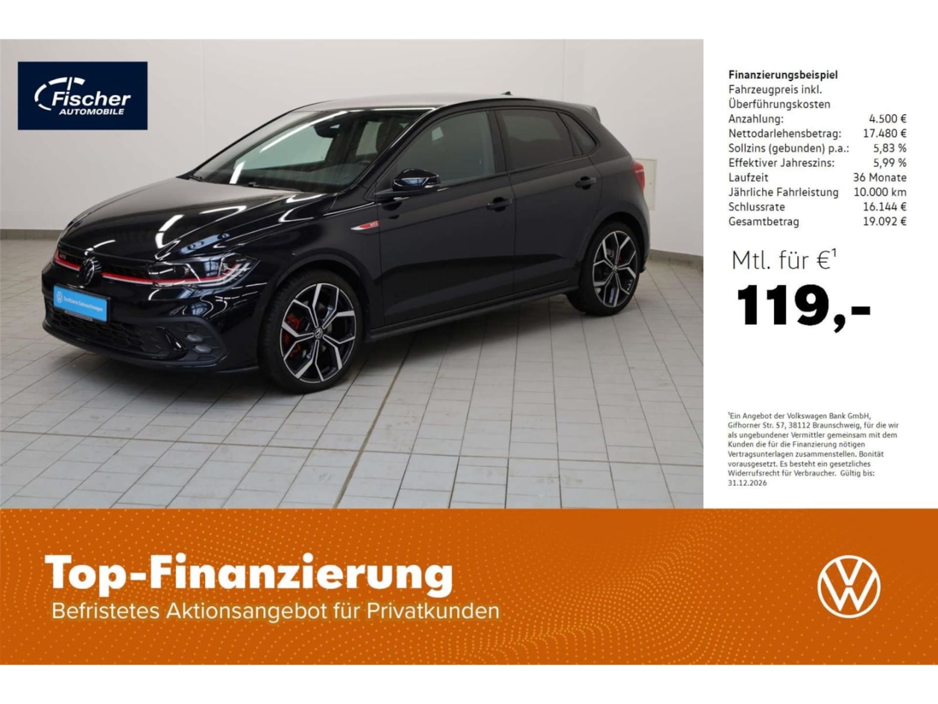 Volkswagen Polo 2024 — 2.0 TSI DSG NAV/LED/ACC/RFK/18''/Kamera