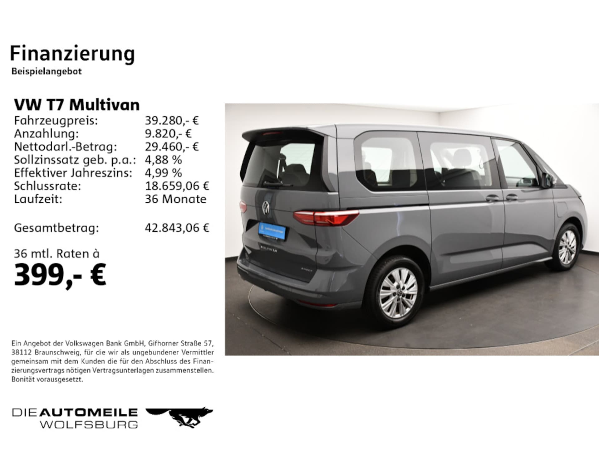 Volkswagen Multivan Basis-Modell