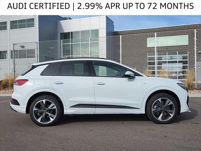 Certified 2024 Audi Q4 e-tron Premium Plus with VIN WA1L2BFZ2RP028809 for sale in Parker, CO