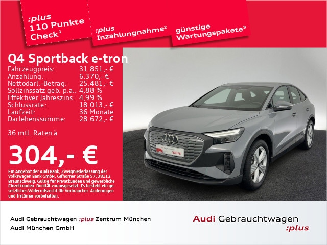 Image about Audi Q4 Sportback e-tron 35 e-tron
