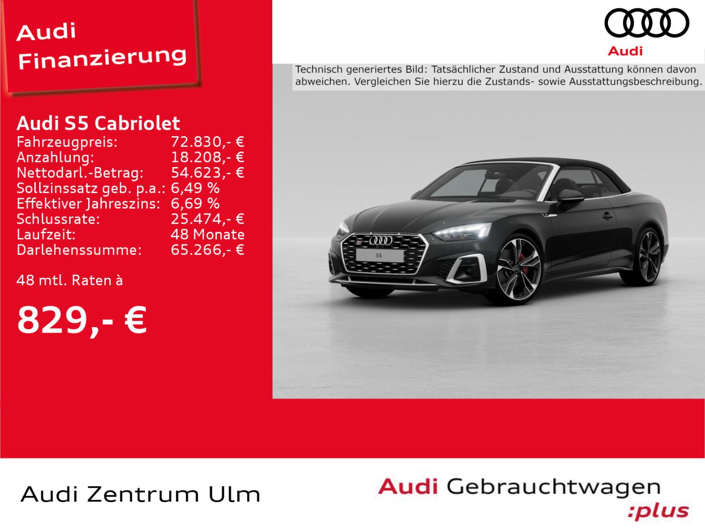 Image about Audi S5 Cabriolet TFSI quattro tiptronic
