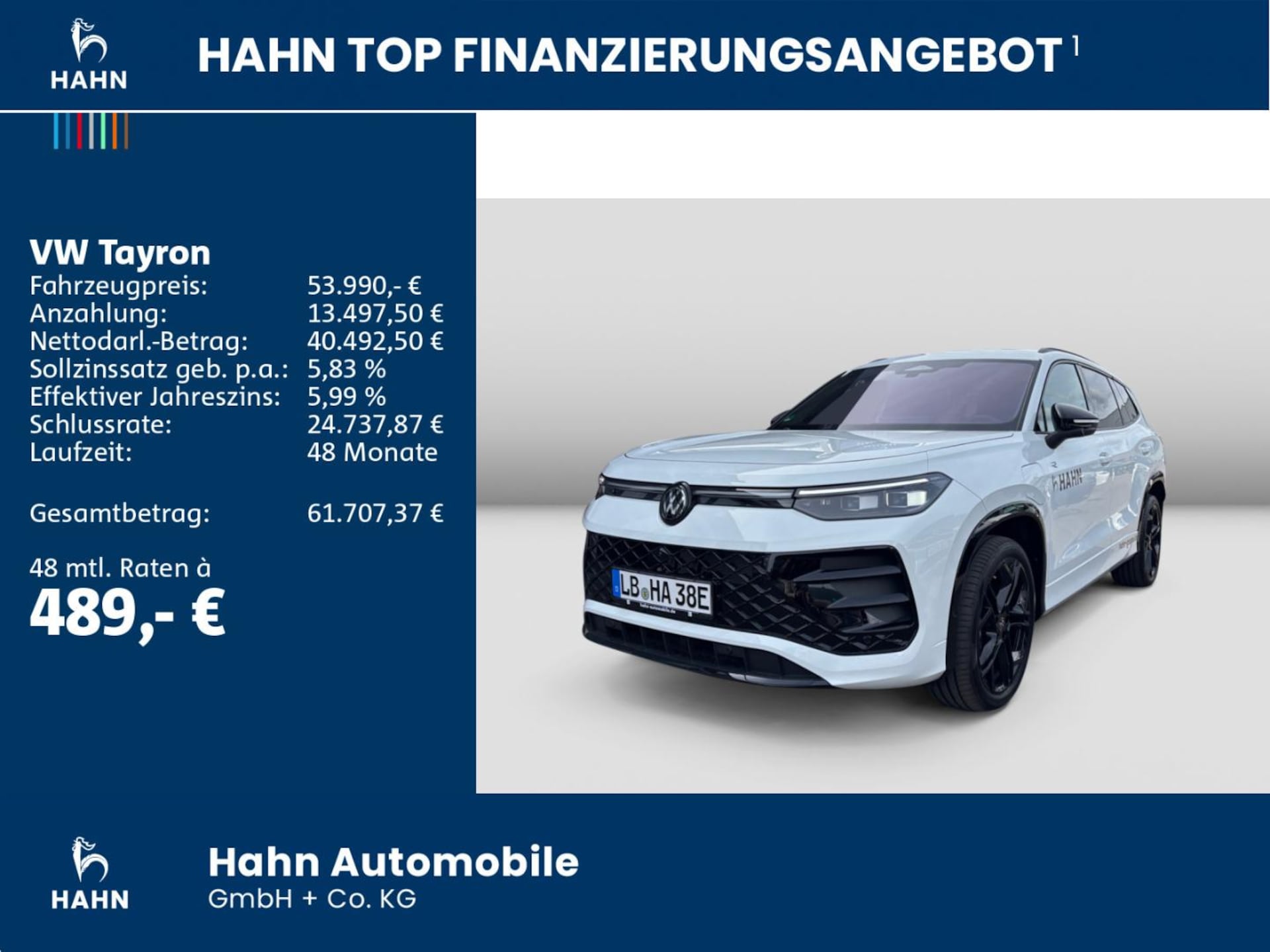 Volkswagen Tayron R-Line