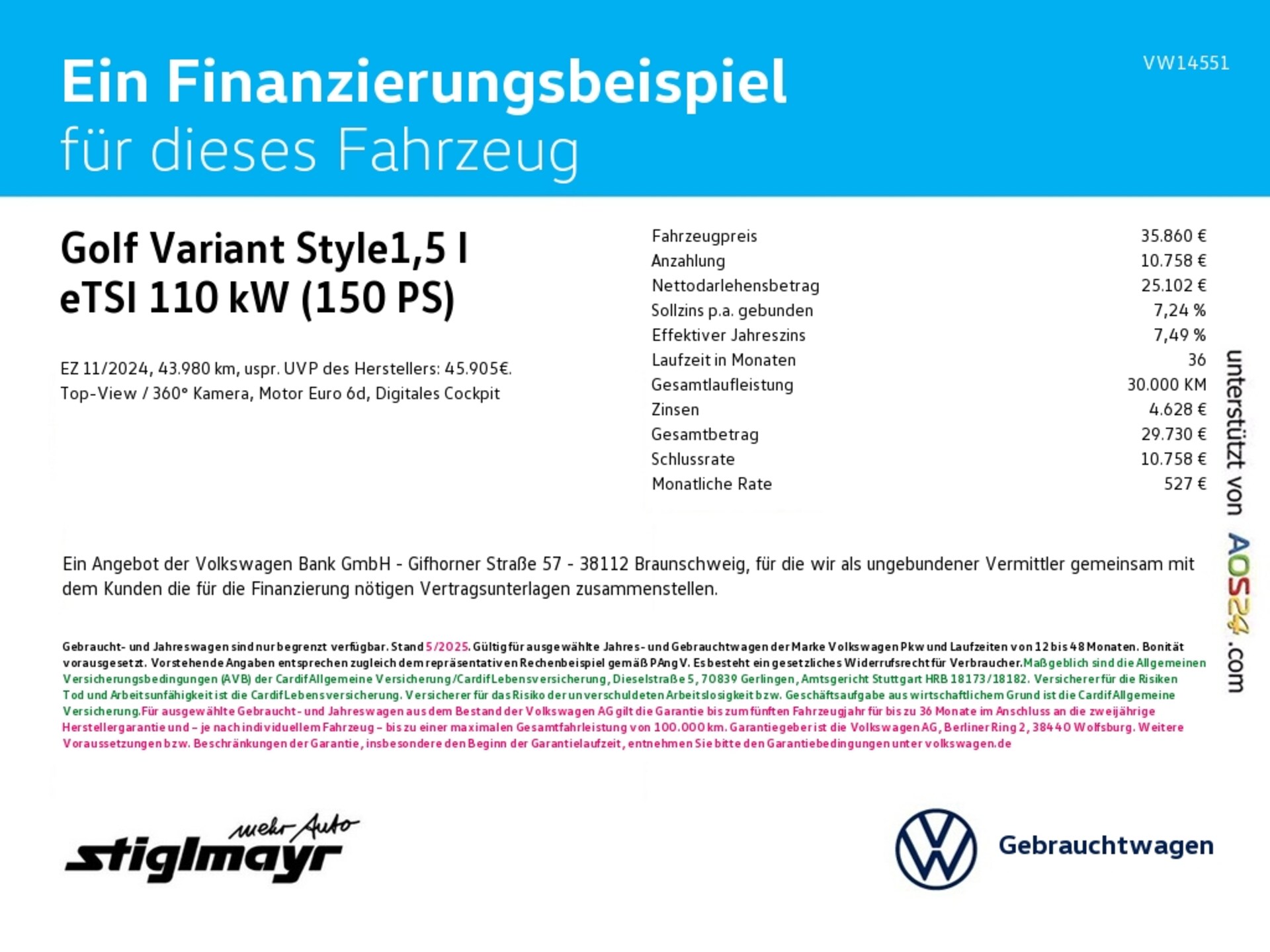 Volkswagen Golf Variant Style