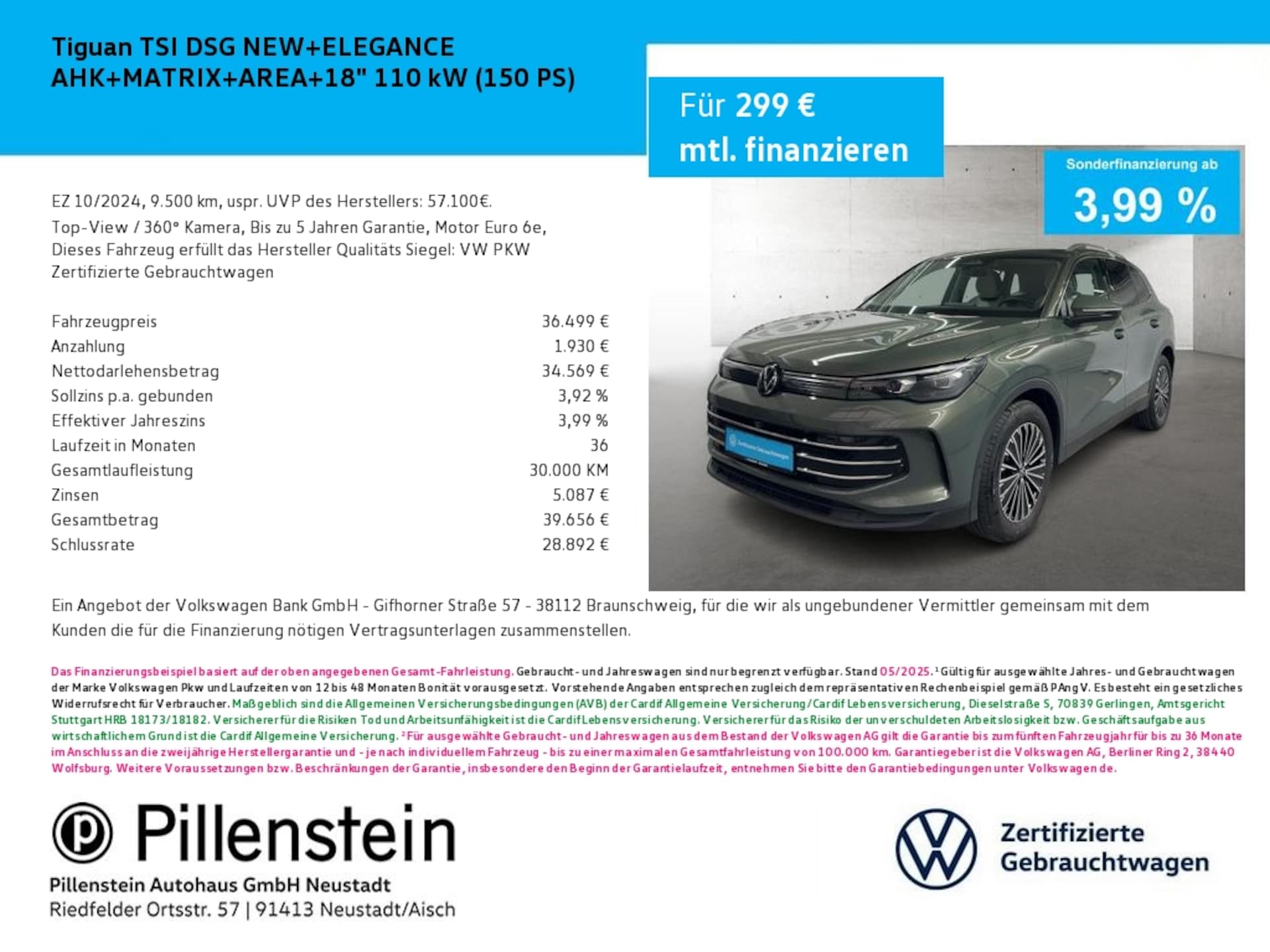 Volkswagen Tiguan Elegance