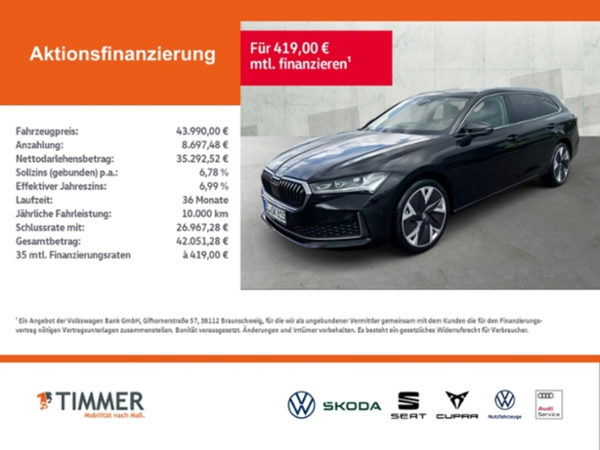 Skoda Superb Combi Selection