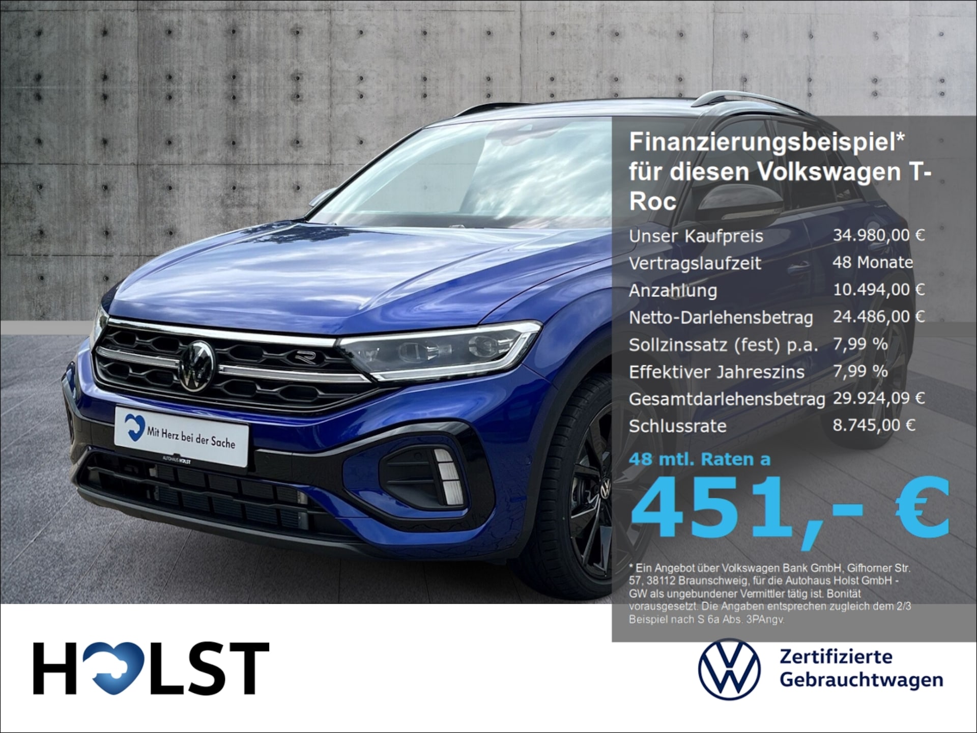 Volkswagen T-Roc R-Line