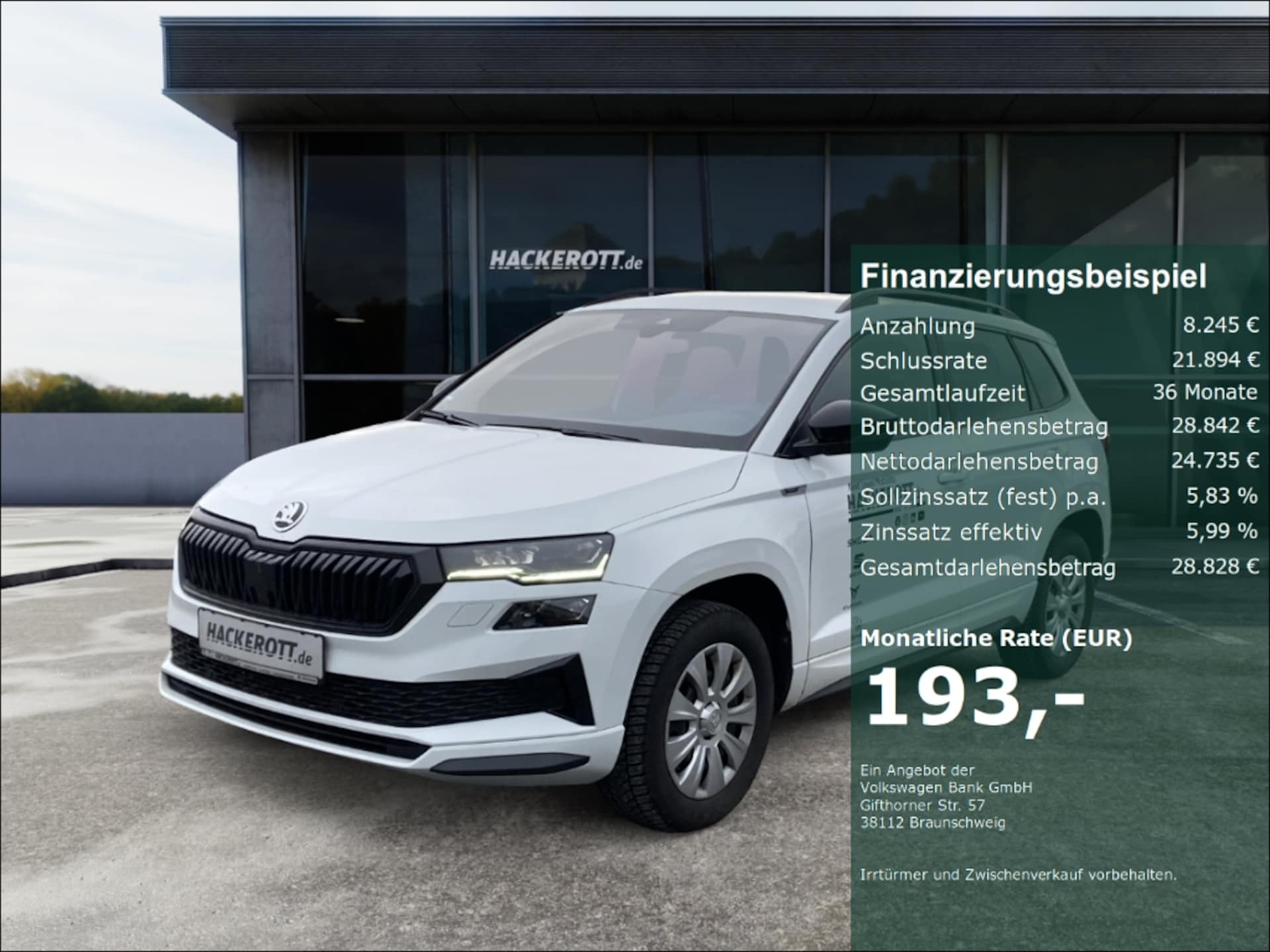 Skoda Karoq Sportline