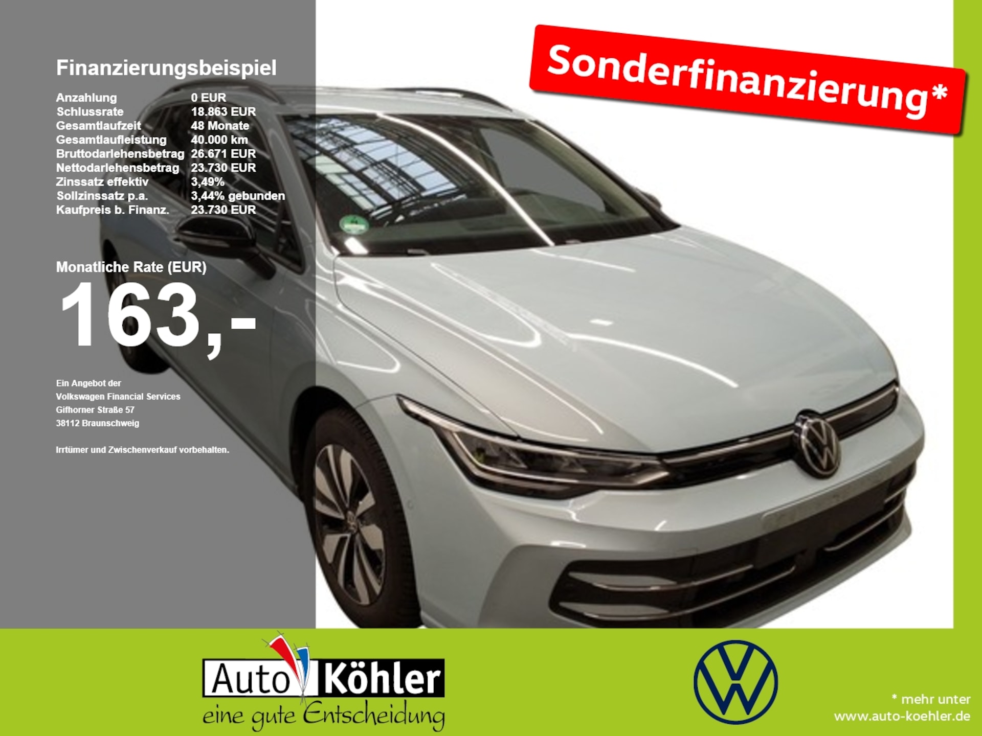 Volkswagen Golf Variant Goal