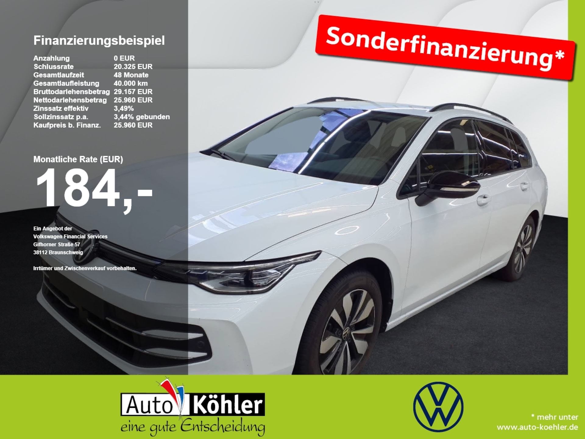 Volkswagen Golf Variant Goal