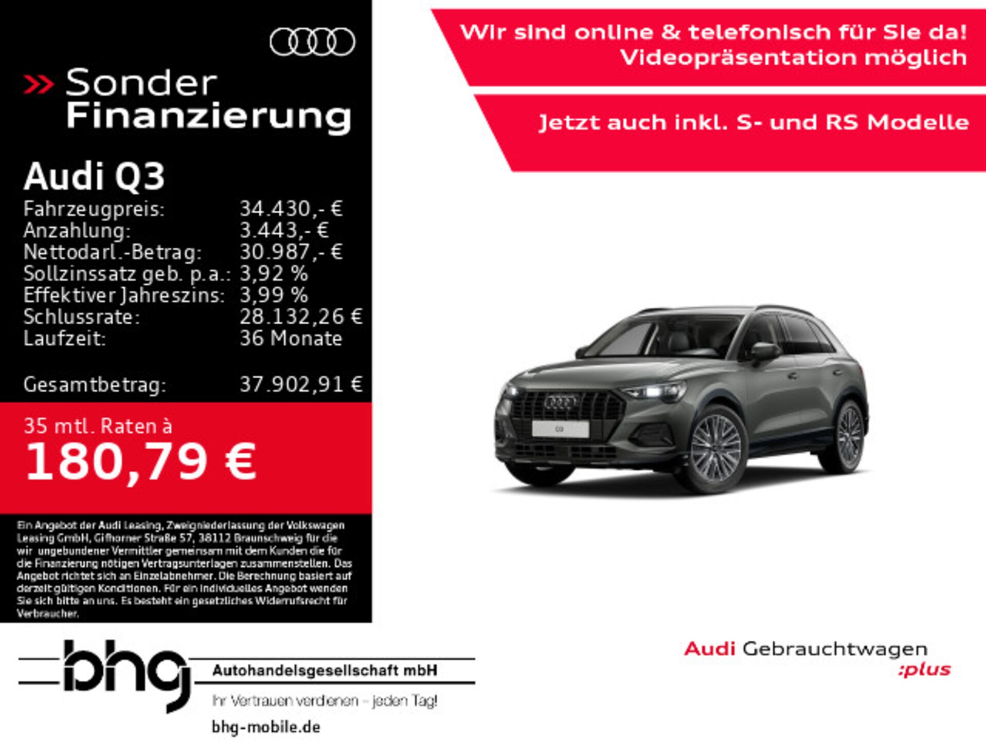Audi Q3 SUV advanced