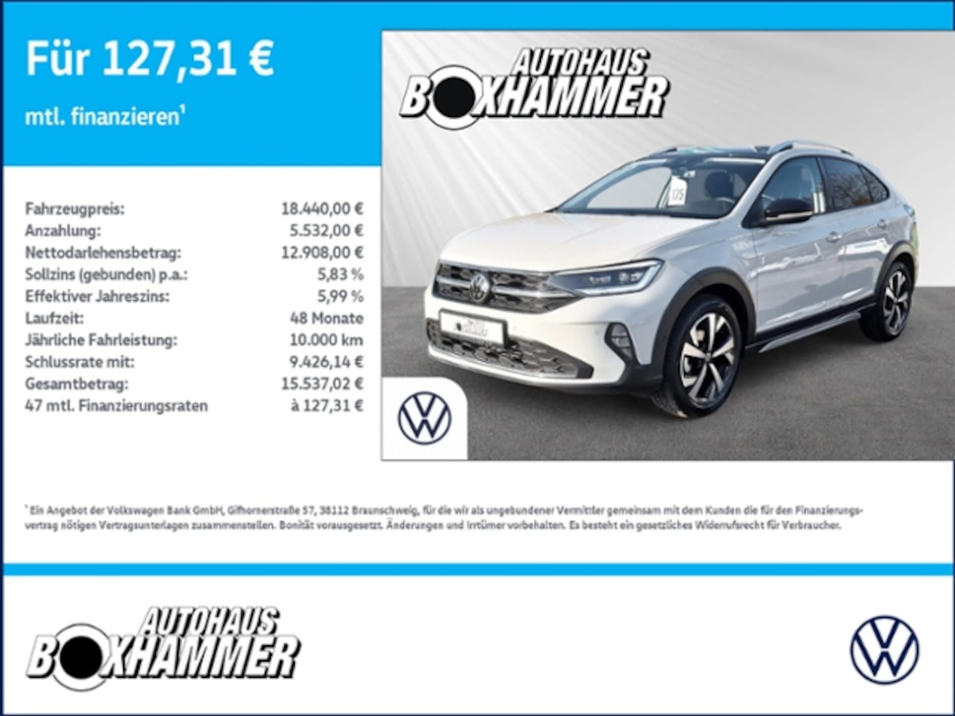 Volkswagen Taigo Style
