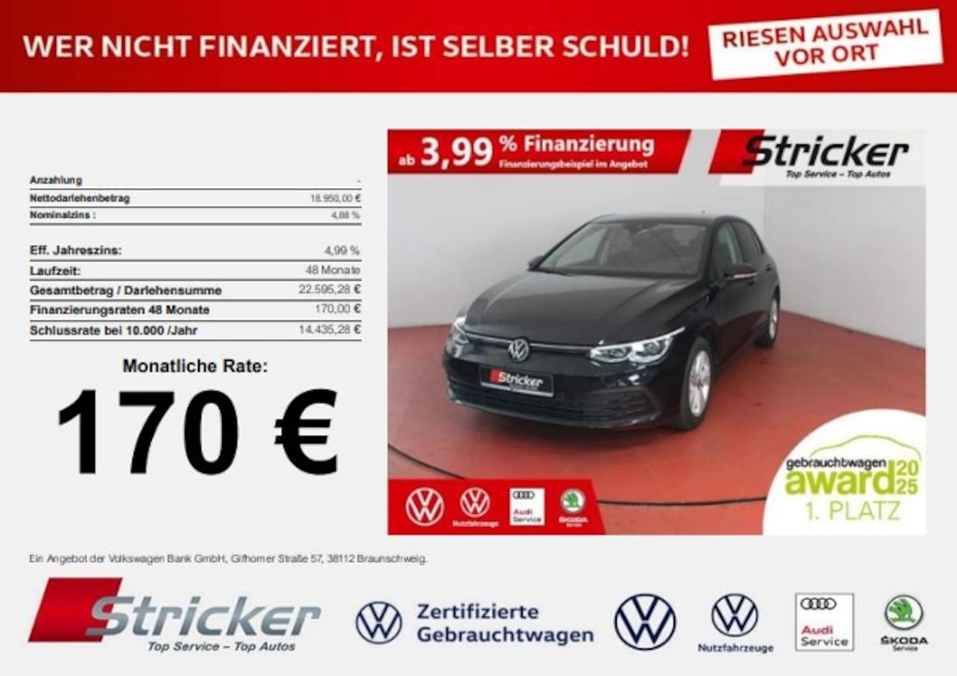 Volkswagen Golf Life