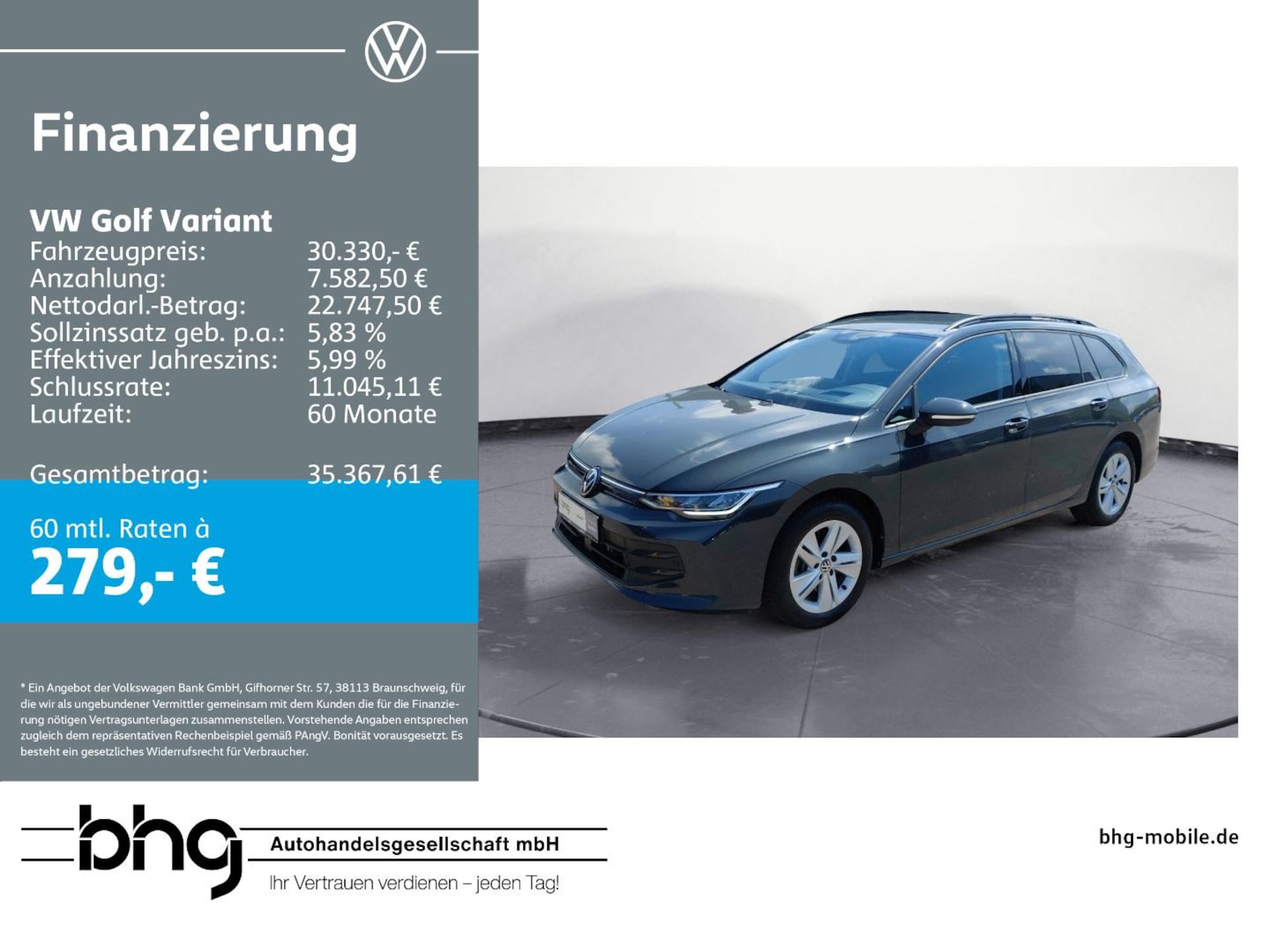 Volkswagen Golf Variant Life
